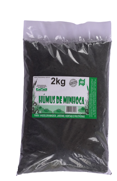 Embalagem de Húmus de Minhoca Way