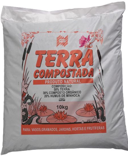 Embalagem de Terra Compostada Way